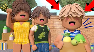 We ADOPTED a NEW KID CRAZY Toddler  Roblox Bloxburg Family Roleplay wvoices [upl. by Supmart]