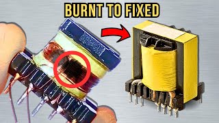 How to Rewind Ferrite Transformer Chopper Like a Pro – Full Guide [upl. by Artie]