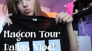 MAGCON TOUR DALLAS Vlog Meeting Cameron DallasMY BIRTHDAYMore [upl. by Gearhart]