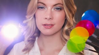 ASMR Eye Exam amp Color Blind Test Medical Roleplay Light Triggers Follow My Instructions [upl. by O'Toole705]