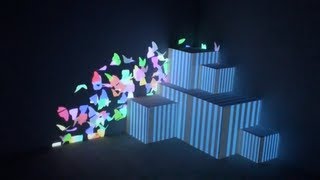 3D Projection Mapping Demo  Results [upl. by Aklam]