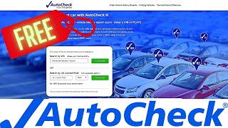 Check any VIN  Its FREE I Free Vehicle History and VIN Check  Quick amp Easy VIN Lookup [upl. by Entsirhc763]