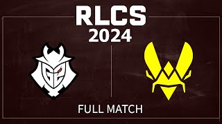 Semifinal G2 vs Vitality  RLCS 2024 Major 1  30 March 2024 [upl. by Eppilihp]