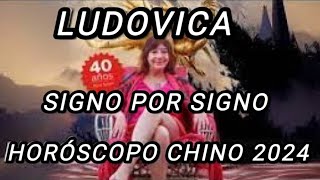 HOROSCOPO CHINO 2024 SIGNO POR SIGNO por LUDOVICA SQUIRRU [upl. by Nodnorb]