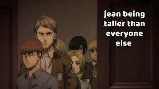 Jean Kirstein being taller than everyone else for 2 minutes [upl. by Tracay744]