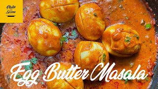 Egg butter masala  Egg butter masala curry  Anda masala curry  motte masala curry [upl. by Cobbie]