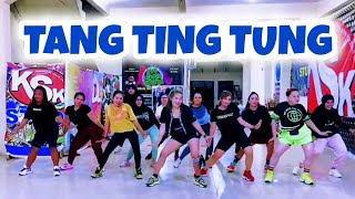 TANG TING TUNG  TIKTOK VIRAL  SENAM KREASI  CHOREO ZIN CHICIE [upl. by Alih]