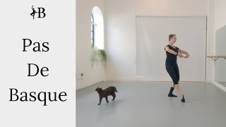 How To Do Pas De Basque  Beginner Ballet Tutorial [upl. by Thurlough]