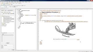 How to do with XML structured authoring Arbortext Editor includes AUDIO [upl. by Abas]