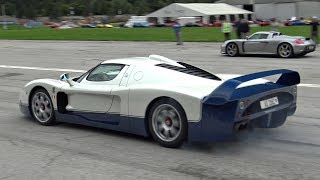 AMAZING SUPERCAR amp HYPERCAR DRAG RACES  Supercar Owners Circle 2018  Ambri Airport [upl. by Aserat]