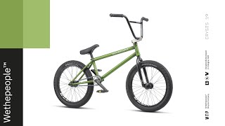 WETHEPEOPLE BMX CRYSIS 2019 Complete Bike [upl. by Mika443]