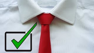 How to Tie a Tie easy way for BEGINNERS [upl. by Garges]