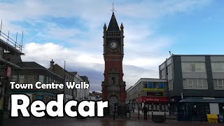 Redcar North Yorkshire  Town Centre Walk 2020 [upl. by Bautista]