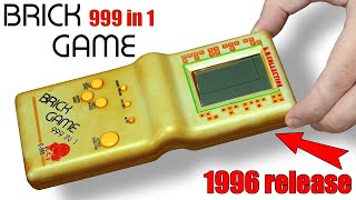 1996 ⚙️ RESTORATION amp Repair ✅ TETRIS Brick Game 🎮 Handheld 999 Games in 1 [upl. by Tamsky242]