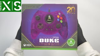 Unboxing New Limited Edition  Hyperkin Cortana Duke Controller celebrating Halo’s 20th Anniversary [upl. by Ahsrop]