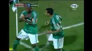 Golazo de Patrick Vieira Pal  Palmeiras 2 Vs 1 Sp Cristal  Copa Libertadores 2013 [upl. by Amre]