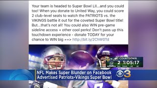 NFL Makes Super Blunder On Facebook [upl. by Lombard670]