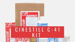 How to use the Cinestill C41 Developing Kit CS41 [upl. by Flagler659]