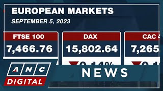 European markets mixed as data from China and the Eurozone fuelled concerns about global growth ANC [upl. by Pearson]