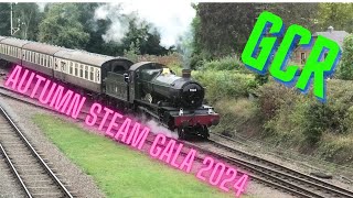 GCR Autumn Steam Gala 2024  Ambient Sound [upl. by Hawkie]