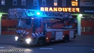 AL Brandweer Amsterdam Kazerne Nico [upl. by Yasdnyl]