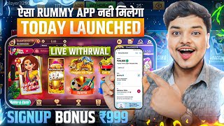 New Rummy App 😍 ₹999 Bonus  Best Rummy Game To Earn Money 2024  Teen Patti Real Cash Game [upl. by Madge]