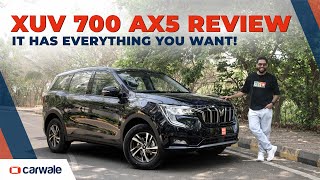 Mahindra XUV700 AX5 Review  Better than AX5 Select  Panoramic Sunroof Alloy Wheels Dual Display [upl. by Yentuoc603]