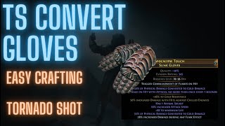 Craft TS Convert gloves for ANY budget Low medium or high crafting guide [upl. by Scornik862]