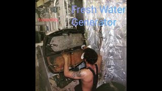 How to assemble Fresh Water Generator plates Alfa laval plate typeWorking principle of FWG [upl. by Ecylahs]