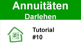 Tutorial 10 Finanzierung korrekt abbilden Baufinanzierung [upl. by Navannod]