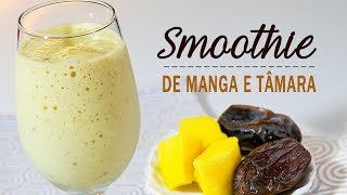 SMOOTHIE DE MANGA E TÂMARA  rico em vitaminas 29 [upl. by Marjie]