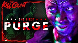 The First Purge 2018 KILL COUNT [upl. by Nnyltak706]