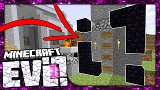 WHAT IS THIS MYSTERIOUS PORTAL  Minecraft Evolution SMP  22 [upl. by Ahsakal940]