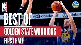 Warriors Score 92 Points In First Half Highest Scoring Half in Warriors History  October 29 2018 [upl. by Ymmak]