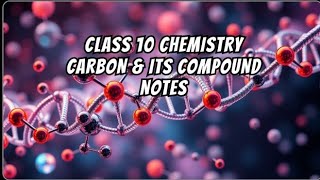 Carbon amp Its Compound notes Class 10 Prashant kirad notes DigrajSinghRajput214 [upl. by Barry]