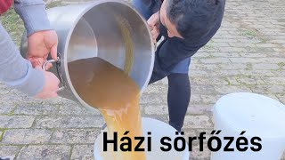 Házi Sörfőzés  Mangós Blonde Ale [upl. by Otrebide]