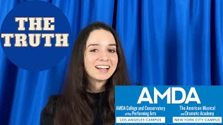 My Experience From First Semester to Graduation The Truth about AMDA NY and LA [upl. by Haraf831]