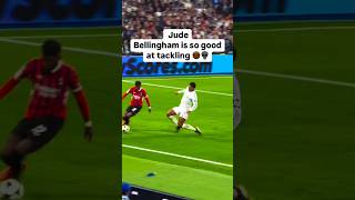 Jude Bellingham is so good at tackling 💀 football shorts realmadrid edit trending cr7 [upl. by Ardnuaet]