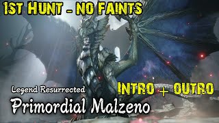 MHR Sunbreak  Primordial Malzeno 1st Hunt  Cutscenes [upl. by Willis491]