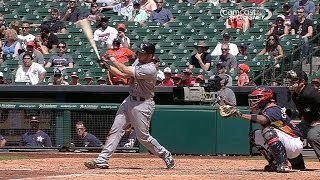 CWSHOU Nieto doubles to center for his second RBI [upl. by Howlend65]