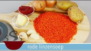 Rode linzensoep met komijn en aardappel  RENSKE VISSER GEWICHTSCONSULENT [upl. by Allrud]