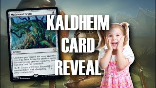 Amazonians Kaldheim Card Reveal  Maskwood Nexus [upl. by Lifton]