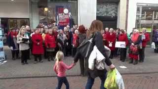 Worcester Volcano Community Choir December 2014 [upl. by Alysa840]