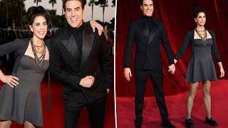 Sacha Baron Cohen and Sarah Silverman Just Friends Amid Gala Speculation [upl. by Anul]