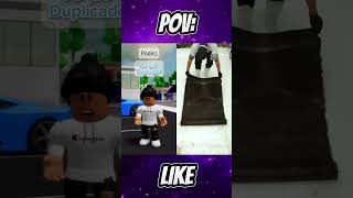 Meu poder de hoje é toque duplicado😃 roblox shorts youtubeshorts [upl. by Sybille332]