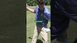 Downswing CHEAT CODE Preset a powerful first move down into the ball [upl. by Yeldoow]