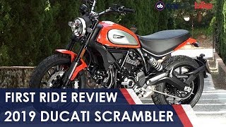 2019 Ducati Scrambler First Ride Review  NDTV carandbike [upl. by Adnicul]