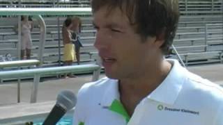 Ironman Hawaii 2008  Interview Normann Stadler [upl. by Lebasy]