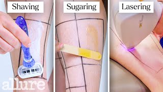 Every Method of Leg Hair Removal 21 Methods  Allure [upl. by Slen]