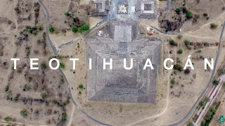 Pirámides de Teotihuacan HD  México  Drone [upl. by Efinnej]